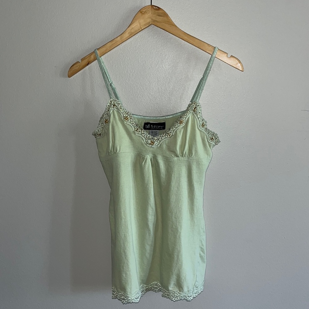 Self Esteem Y2K Beaded Tank